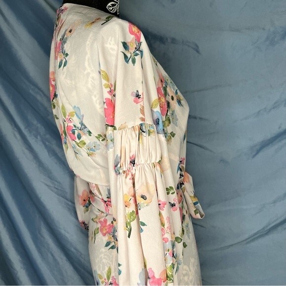 Mango Floral Wrap Dress - Picture 3 of 6